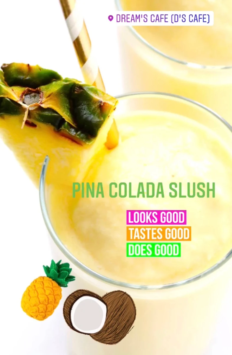 pina colada slush 鳳梨椰子